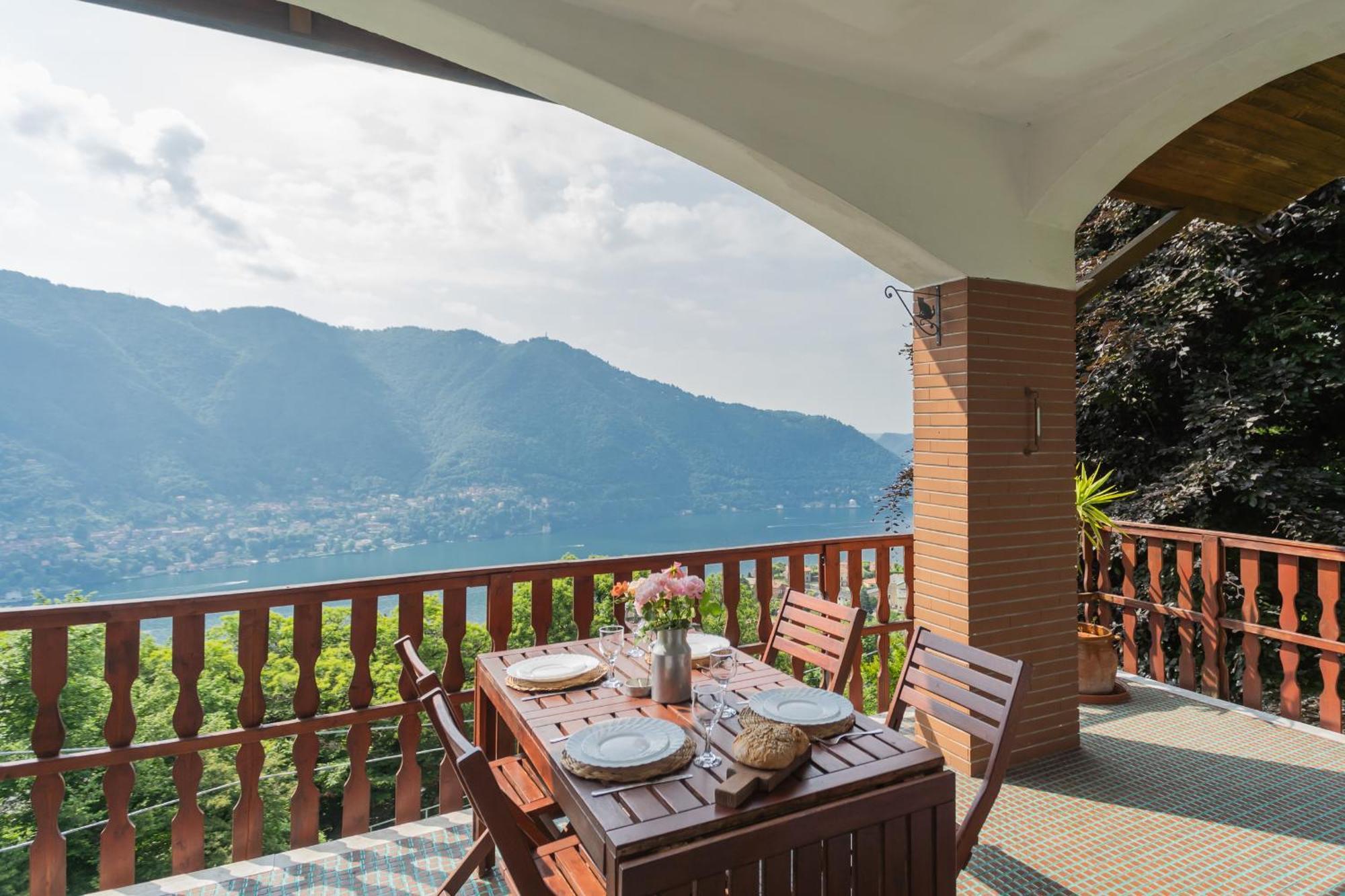 Top Lake View Villetta By Rent All Como Cernobbio Luaran gambar