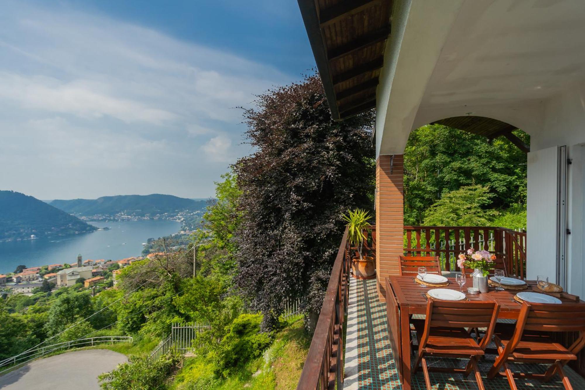 Top Lake View Villetta By Rent All Como Cernobbio Luaran gambar